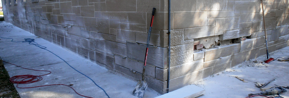 Quality Assurance Monitoring: Stone Curtain Wall Renovation - Public Utility